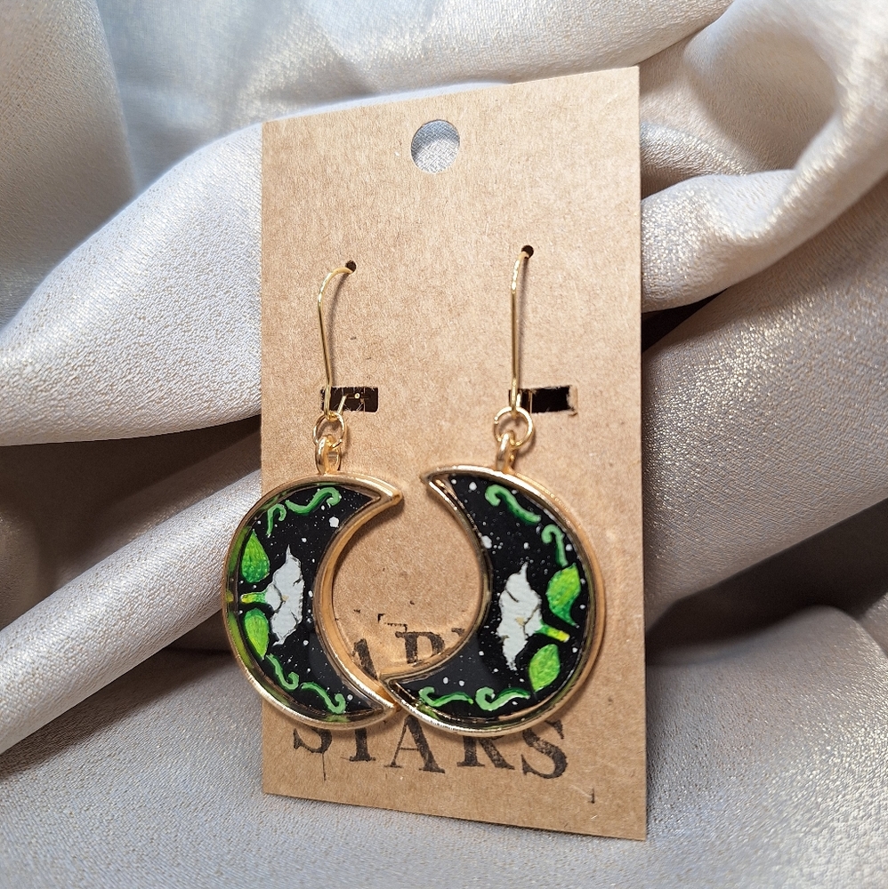 Hand painted earrings